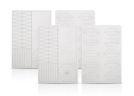 Double Side Eyebrow Lip Practice Skin