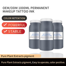 Load image into Gallery viewer, QM-723 Pigment OEM/ODM 1000ML Permanent Makeup Tattoo Ink